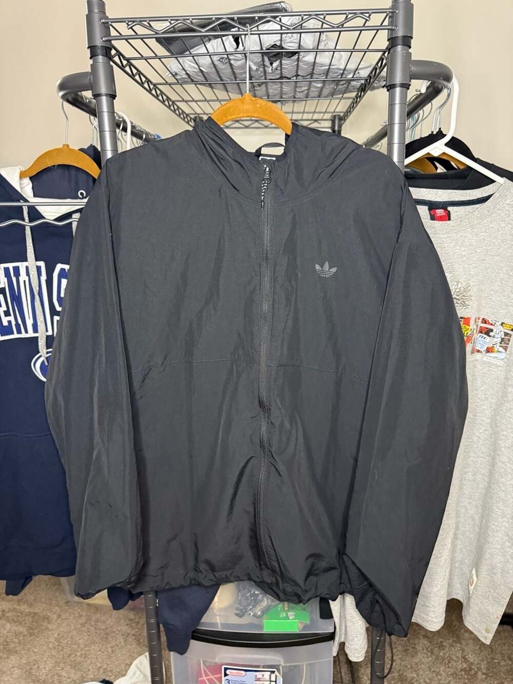 adidas Skateboarding Packable Trefoil Windbreaker Jacket